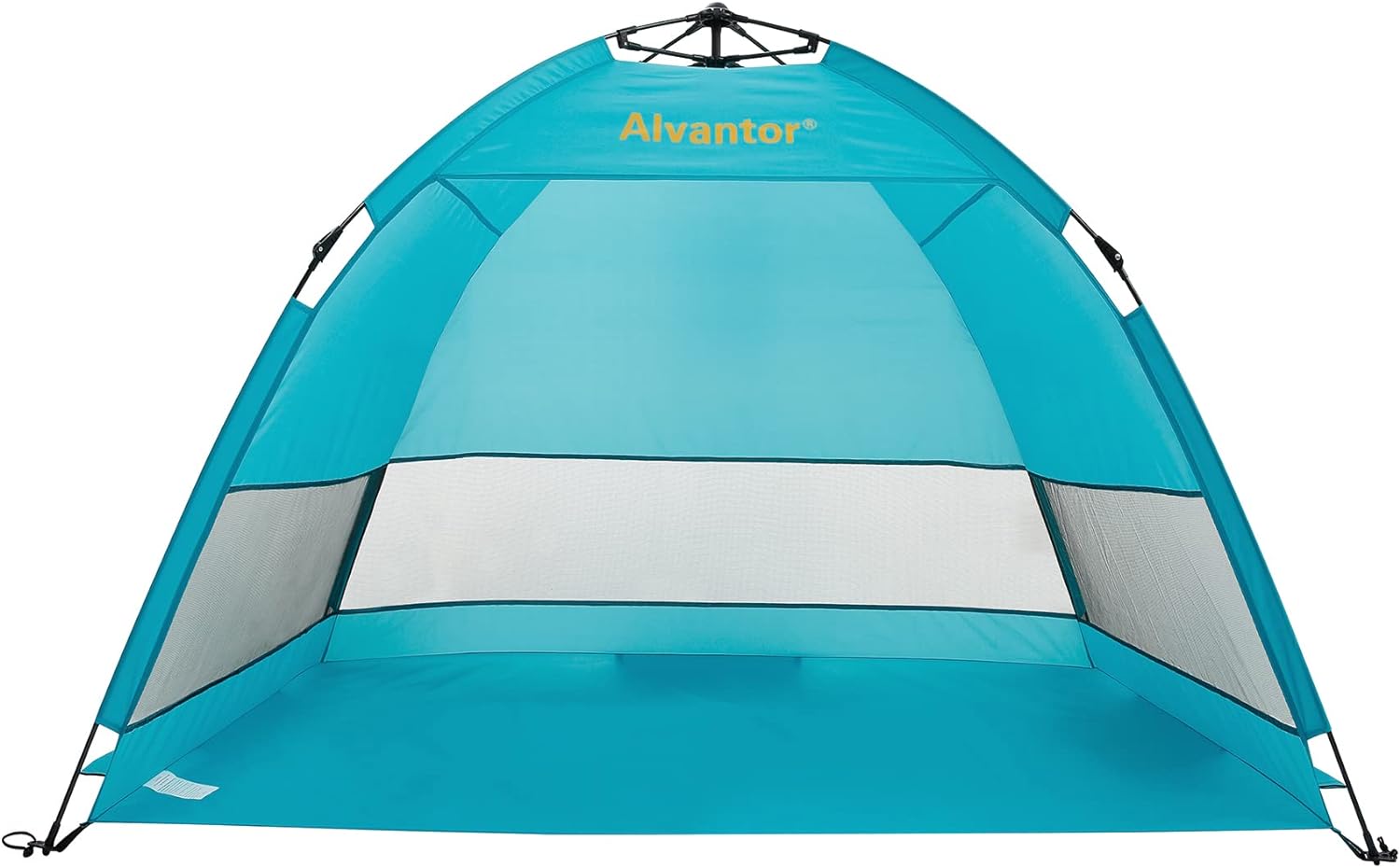 Alvantor 2-3 Person Beach Tent Sun Shelter - Portable Sun Shade Instant Tent for Beach with Carrying Bag,Anti UV for Fishing Hiking Camping, Waterproof Windproof