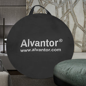 Combo: Alvantor Privacy Bed Tent with LED String Lights- Ideal for Better Sleep and Comfort