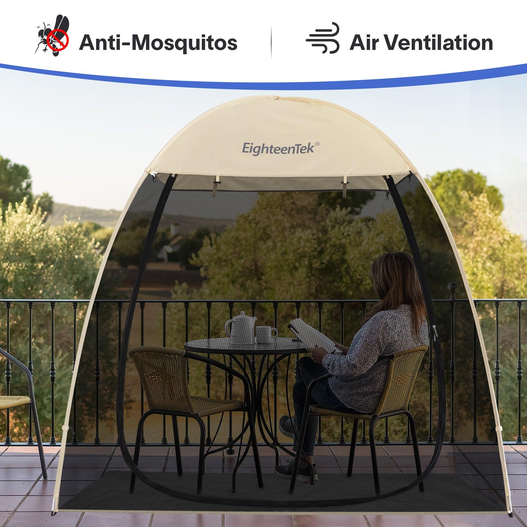 Insect bite prevention and ventilation Screen House Tent