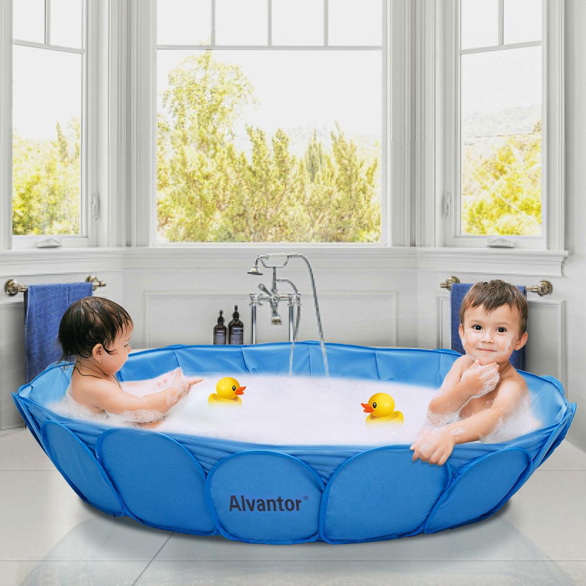 Alvantor Pet Swimming Pool Dog Bathing Tub Kiddie Pools Portable Pond Ball Pit