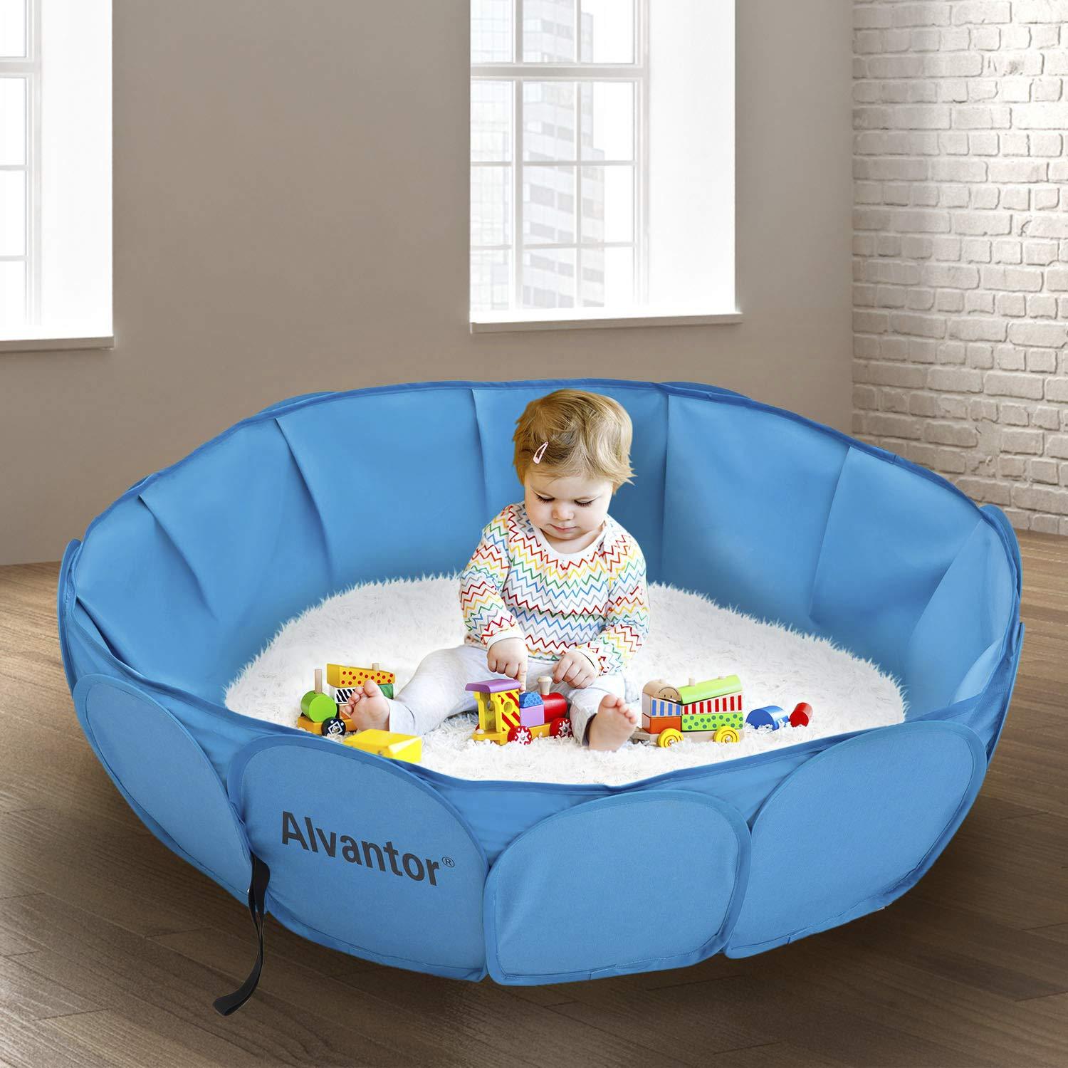 Alvantor Pet Swimming Pool Dog Bathing Tub Kiddie Pools Portable Pond Ball Pit