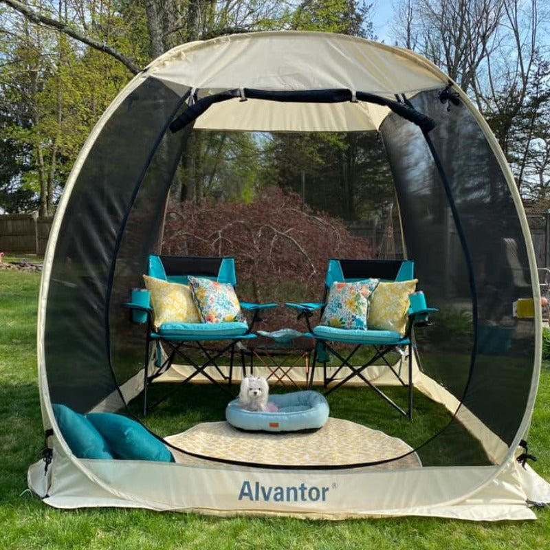 Alvantor/Leedor 2-15 Person Pop Up Gazebo Tent Portable Screened Enclosure Sun Shelter Canopy