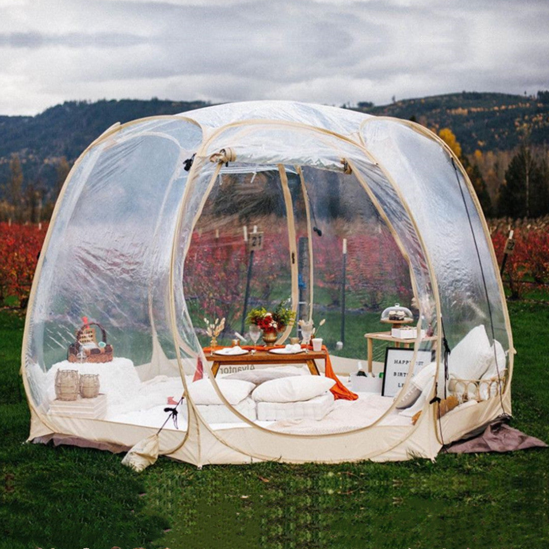 Alvantor 12'×12' Outdoor Bubble Tent™ Pop Up Gazebos™ For 8-10 People Winter Instant Shelter