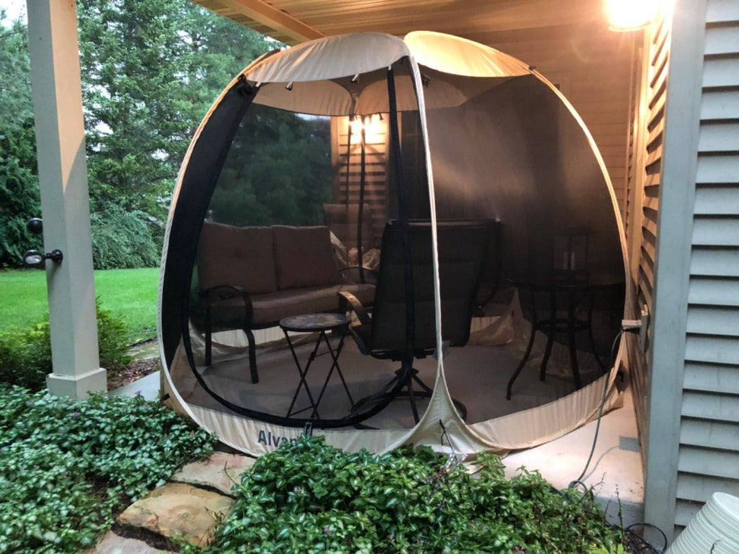 Alvantor/Leedor 2-15 Person Pop Up Gazebo Tent Portable Screened Enclosure Sun Shelter Canopy